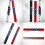 3 Pcs American Independence Day Pattern Clubs Comfortable Grip Red 7