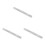 3Pcs Silver Food and Cocktail Strainer Spring Replacement Bar Tool 8