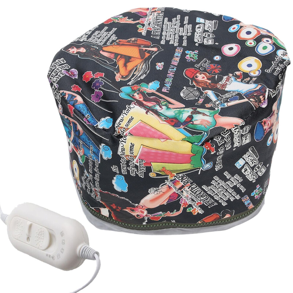 Hair Steamer Cap Electric Heating for Deep Conditioning and Hair Dye Care US Plug 110V