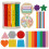 2 Sets Color Sorting Cups Fine Motor Toy for Toddlers 2