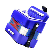 Beginner Accordion for Kids and Adults, Lightweight Mini Musical Instrument for Early Music Education