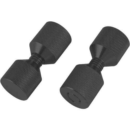 2pcs Aluminum Flange Alignment Pin Set for Precise Flange Alignment and Quick Positioning  Black 2