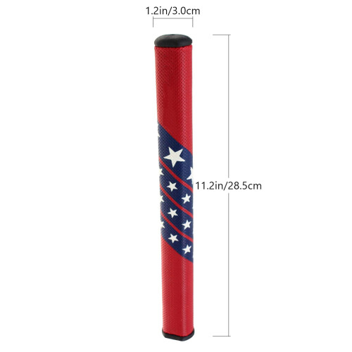 3 Pcs American Independence Day Pattern Clubs Comfortable Grip Red 1