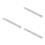 3Pcs Silver Food and Cocktail Strainer Spring Replacement Bar Tool 7