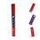 3 Pcs American Independence Day Pattern Clubs Comfortable Grip Red 10