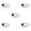 5Pcs Strong Silver Recliner Release Pull Handles for Sofa and Chair 2