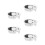 5Pcs Strong Silver Recliner Release Pull Handles for Sofa and Chair 8