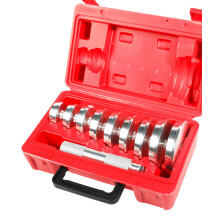 Bearing Race and Seal Driver Kit with 9 Adapters, Wheel Bearing Installer Tool for Cars and Trucks