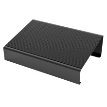Under Desk Foot Rest with Ergonomic 10 Tilt and NonSlip Base, Steel Office and Home Footrest, Black
