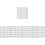 100Pcs High-Strength White Vertical Blind Replacement Parts for Blinds 5