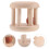 2Pièces Jouet Hochet Roller Bois Bébé 3
