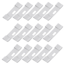 100Pcs High-Strength White Vertical Blind Replacement Parts for Blinds