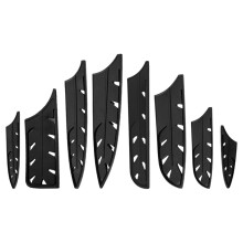 32Pièces Fourreau Cutter Noir Protection Anti-Coupe