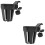 2Pièces Support PP Noir Pour Guidon Poussette 8