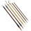 24Pièces Pinceaux Bois Nylon Pour Couleurs 1