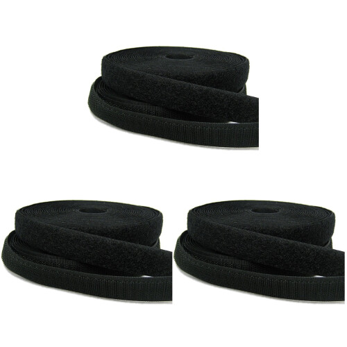 3Pièces Noir Auto-Adhésive Performance Longue Durée 1