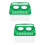 2Pièces Conteneur Observation Extérieur Vert Loupe 9