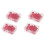 100Pièces Épingles Push Rouge Pour Affichage Et Organisation 2