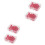100Pièces Épingles Push Rouge Pour Affichage Et Organisation 3