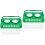 2Pièces Conteneur Observation Extérieur Vert Loupe 6