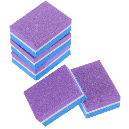 100Pièces Tampons Éponge Violet Pour Ongles Outils DIY 2
