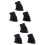 6Pièces Pieds Caoutchouc Pour Support Batterie Simple Et Double 7