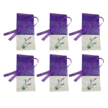 12Pcs Lavender Scented Sachets Multi Color Fragrance Bags with Ribbon