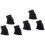 6Pièces Pieds Caoutchouc Pour Support Batterie Simple Et Double 4
