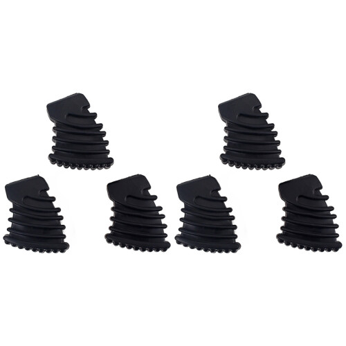 6Pièces Pieds Caoutchouc Pour Support Batterie Simple Et Double 1