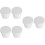 3Paires Accessoires Beige Pour Échelle Protection 8