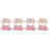 8Pièces Masques Peluche Enfants Voyage 6