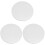 3Pièces Plateau Rond Aluminium Papier Ondulé Usage Maison 4