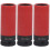 3Pièces Douilles 21Mm Impact 1/2 Rouge -V Pour Écrous De Roue 6