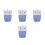 4Pièces De Bain En Pour Bébé Peau Délicate Exfoliation 9