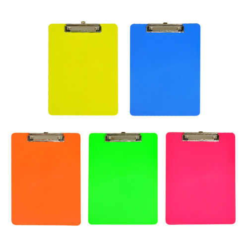 10Pièces Support Plastique A4 Assorti Clip Serré Usage