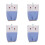4Pièces De Bain En Pour Bébé Peau Délicate Exfoliation 8
