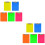 10Pièces Support Plastique A4 Assorti Clip Serré Usage 6