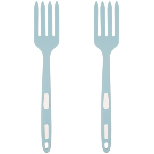 2Pièces Silicone Ergonomiques Pour Mélanger Salades 1
