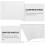 15Pièces Plaques Métal Blanches Aluminium Sublimation Pour DIY 6