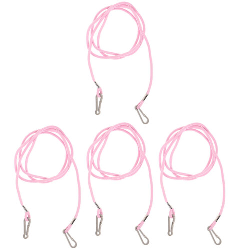 8Pièces Lanière Mitaines Nylon Rose Portable Anti-Perte