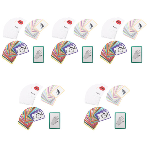 540Pièces Jeu Mots Sight Robustes Colorées Enfants 2