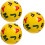 3Pièces Ballon Foot Enfant Jouet 7