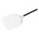 2Pcs Aluminum Pizza Paddle Silver Long Handle Perforated Baking Tool 1