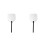 2Pcs Aluminum Pizza Paddle Silver Long Handle Perforated Baking Tool 7