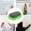 4Pièces Nettoyeur Pour Tableau Et Ardoise Vert 4