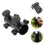 4Pièces Support Parasol Noir En Fer Pour Camping Jardin 10