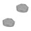 2Pcs Durable Grey Oxford Cloth Sandbox Cover Protective Lid 6