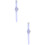2Pièces Cartoon Lumineuses Violet Strap Confortable 8