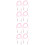 8Pièces Lanière Mitaines Nylon Rose Portable Anti-Perte 7