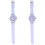 2Pièces Cartoon Lumineuses Violet Strap Confortable 3
